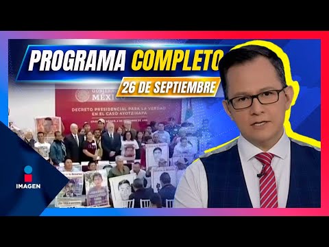 Noticias con Francisco Zea | Programa completo 26 de septiembre de 2024