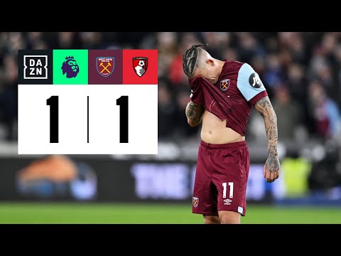 West Ham vs Bournemouth (1-1) | Resumen y goles | Highlights Premier League