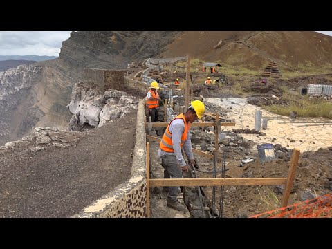 Mejoran condiciones en miradores del Volcán Masaya