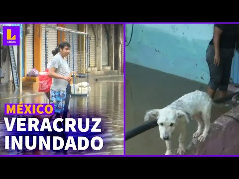 México en emergencia: Inundaciones en Veracruz tras intensas lluvias