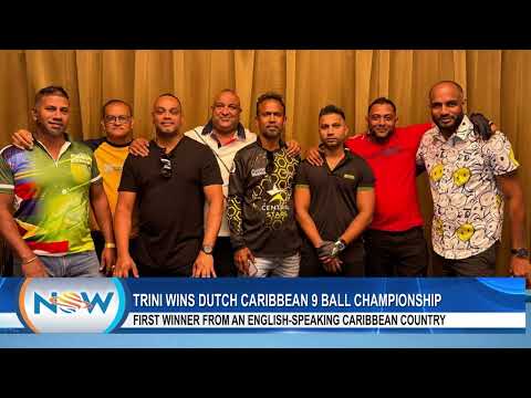 Trini Wins Dutch Caribbean 9 Ball Championship