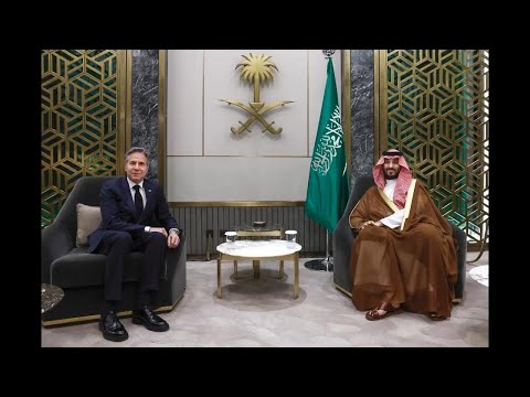 US Sec. Blinken meets with Saudi Crown Prince Mohamed bin Salman