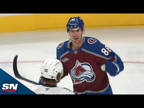 Martin Necas Celebrates New Deal With Avalanche By Scoring 41 Seconds In
