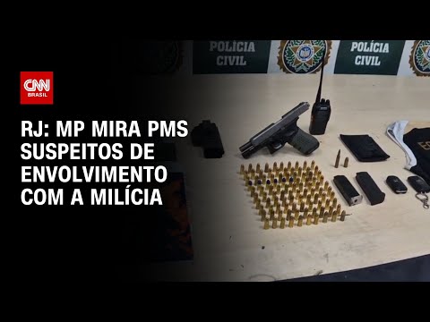 RJ: MP mira PMs suspeitos de envolvimento com a milícia | LIVE CNN