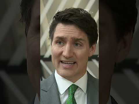 PM Trudeau talks security & tariffs in Belgium