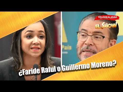 ¿Faride Raful o Guillermo Moreno? Rafael Paz dice PRM da por perdida senaduría de la capital
