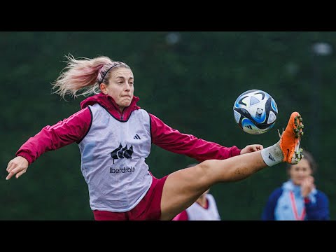 La Selección Femenina de fútbol entrena para su segundo partido en la Copa del Mundo