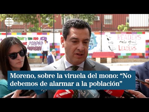 Moreno, sobre la viruela del mono: “No debemos de alarmar a la población”