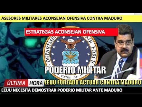 EEEUU forzado a demostrar poderio militar a Maduro