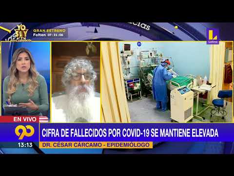 ? Cifra de fallecidos por covid 19 se mantiene elevada - Dr. Cesar Carcamo en Latina noticias