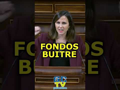 VIVIENDA, hay que poner coto a los fondos buitre Ione Belarra #pp #psoe #vox #sumar #podemos