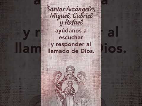 Oración a Santos Arcángeles Miguel, Gabriel y Rafael #SantoDelDía  #TeleVID #Shorts