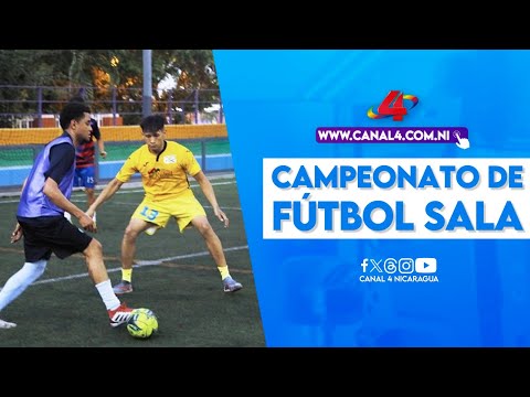 Alcaldía de Managua inaugura campeonato de fútbol sala