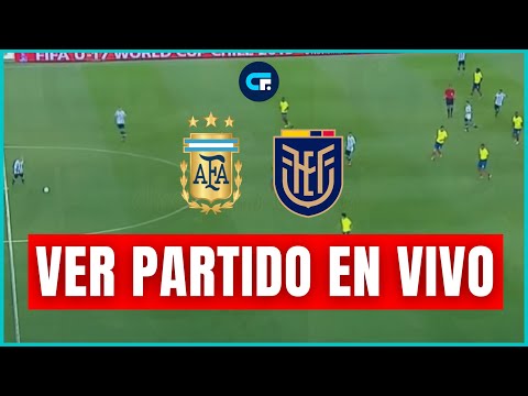 ARGENTINA vs ECUADOR en VIVO  ELIMINATORIAS SUDAMERICANAS MUNDIAL 2026