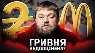 Чому індекс Бігмака не показує реальну вартість гривні: пояснення