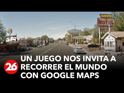 Un juego nos invita a recorrer el mundo con google maps