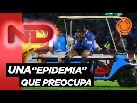 El fútbol argentino y las rupturas de ligamentos: el LLANTO de Lucas Passerini de Belgrano