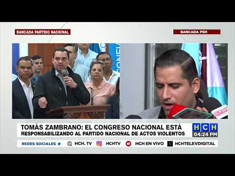 La junta directiva del Congreso acusa a la oposición por las agresiones cometidas: Tomás Zambrano