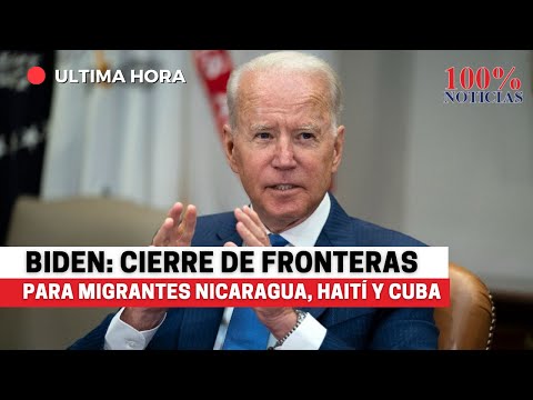 Conferencia Biden: Programa humanitario pero expulsarán a migrantes de Nicaragua, Cuba y Haití