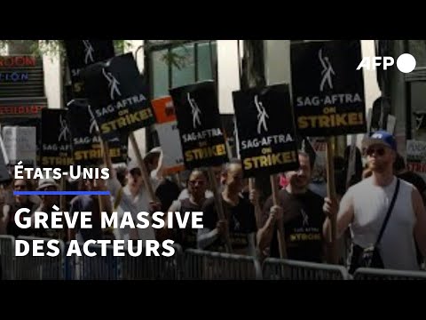 Hollywood paralysé, les acteurs en grève protestent devant les studios | AFP
