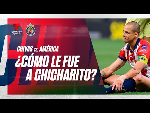 Chicharito' Hernández se quedó con las ganas de anotarle al América con Chivas | Telemundo Deportes