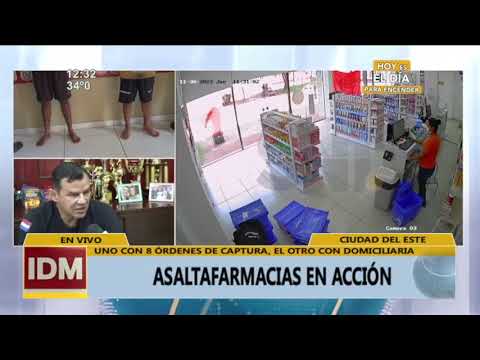 CDE: Asalta farmacias en acción