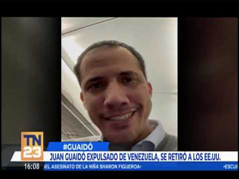 Colombia obliga a Juan Guaidó a abandonar el país