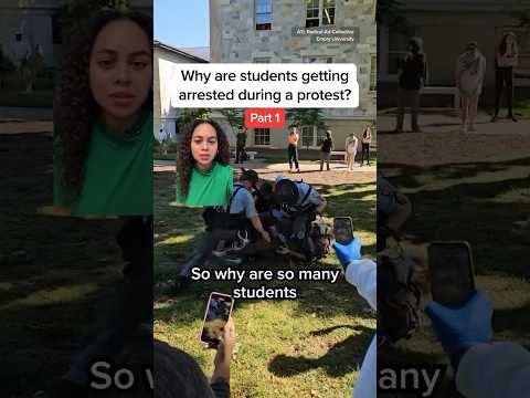 Why are students getting arrested during protests?
