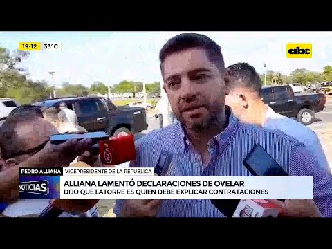 Pedro Alliana lamentó declaraciones de ‘’Beto’' Ovelar