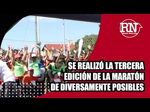 El último fin de semana se realizó la tercera maratón de diversamente posibles