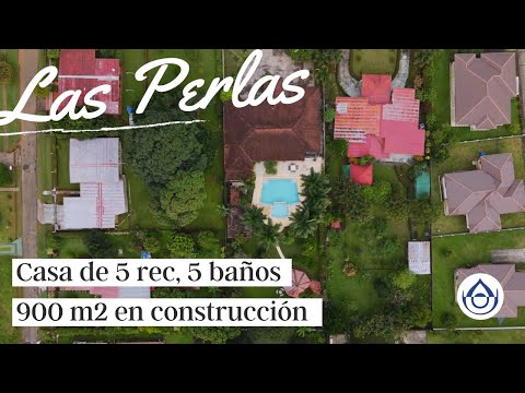 Casa de 900 m2 en construcción – una de las más atractivas en Las Perlas, David, Chiriquí. 6981.5000