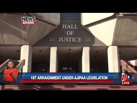 1st Arraignment Under AJIPAA Legislation