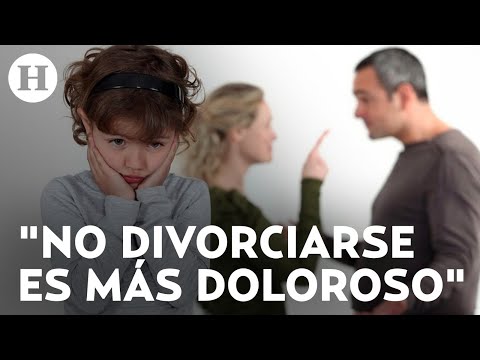 ¡NO evites el divorcio por los hijos! Especialista explica por qué es lo mejor para todos