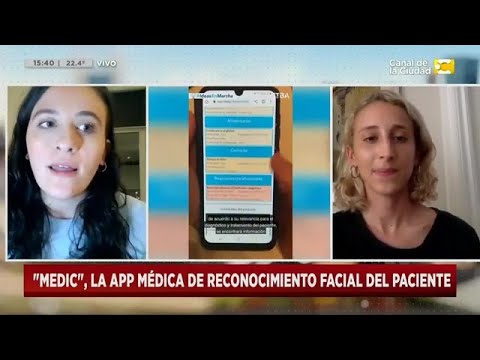 Medic la app médica de reconocimiento facial del paciente en Hoy Nos Toca