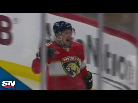 Vladimir Tarasenko Takes Advantage Of Flames Defensive Zone Giveaway To Score In Panthers Debut