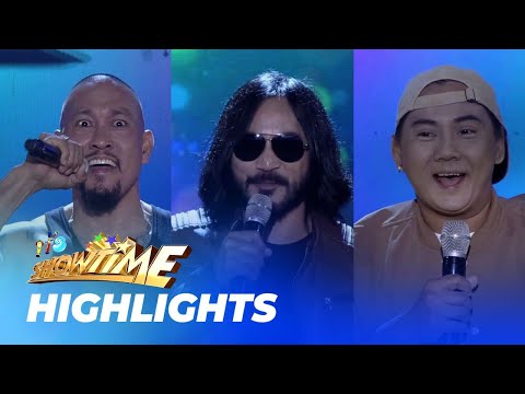 It's Showtime: FACE OFF nina 'The Rock,' 'Keanu Reeves,' at 'Wowie de Guzman!' (Full Kalokalike)