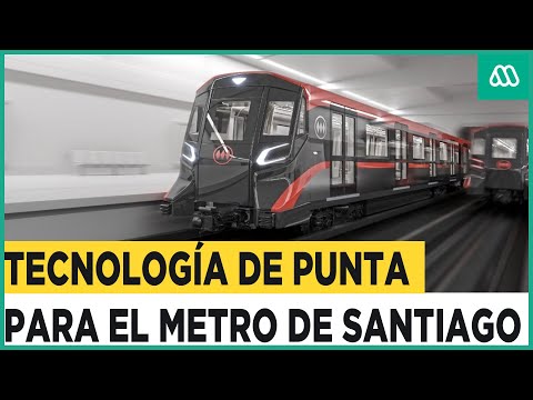¡Son bellisimos!: Metro de Santiago presenta nuevos trenes para el sistema
