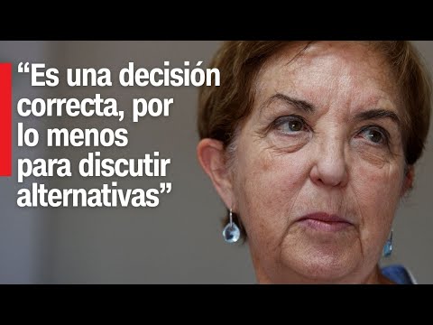 Cosena: Gloria Hutt calificó como una “decisión correcta” el llamado del pdte. Boric