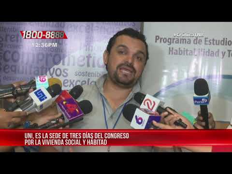 Nicaragua desarrolla primer congreso por la Vivienda Social y el Hábitat