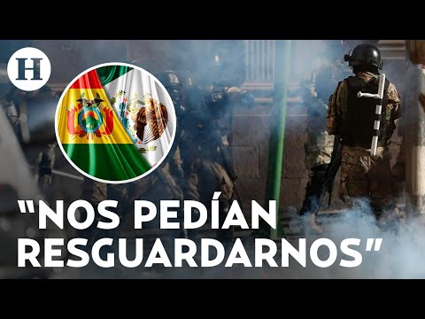 Mexicana narra cómo vivió el intento de golpe de Estado en Bolivia: “Fue un momento de mucho estrés”