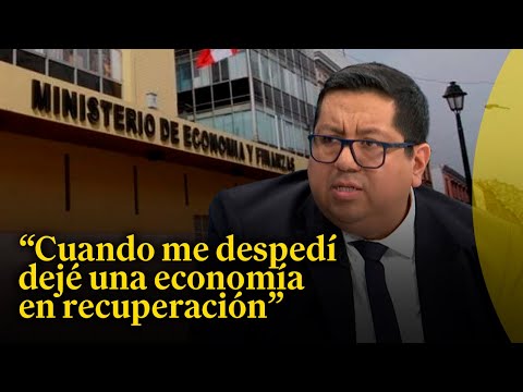 Alex Contreras afirma que nunca se sintió en un Gobierno débil #EconomíaParaTodos