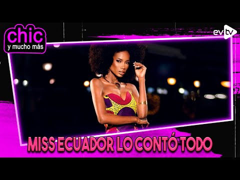 MISS ECUADOR LO CONTÓ TODO | Chic y Mucho Más | EVTV | 01/20/2023 3/5