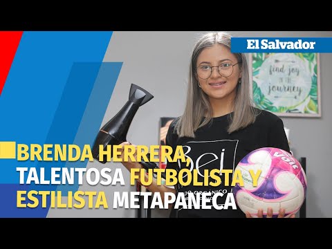 Brenda Herrera, una talentosa futbolista y estilista en Metapán