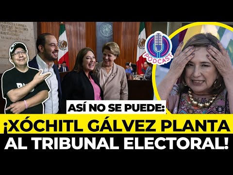 Xóchitl Gálvez deja plantado al Tribunal Electoral tras impugnar la elecciónl; NO presentó pruebas