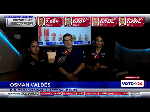 Director de Organización Electoral, Osmán Valdés, explica participación en primarias del PRD
