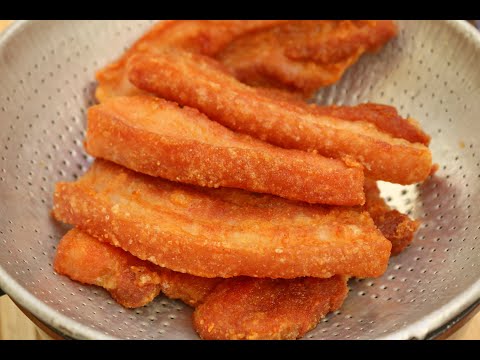 หมูสามชั้นทอดน้ำปลา--หมูสามชั้ หมูสามชั้นทอดน้ำปลา--หมูสามชั้