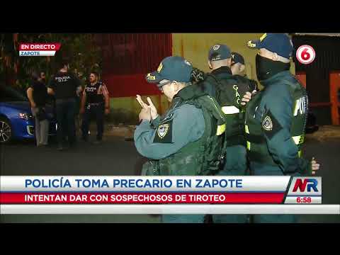 Policía toma precario en Zapote tras impacto de bala a menor