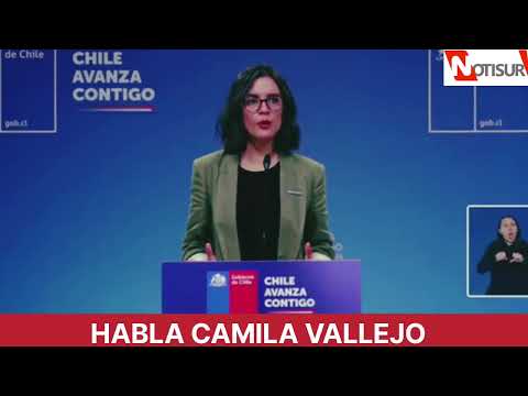 Habla Camila Vallejo desde La Moneda