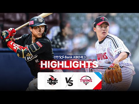 [KBO 하이라이트] 8.27 KT vs LG | 2024 신한 SOL뱅크 KBO 리그 | 야구