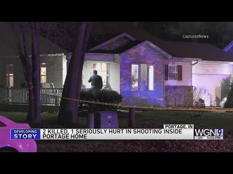 2 killed, 1 seriously injured in shooting inside Portage home